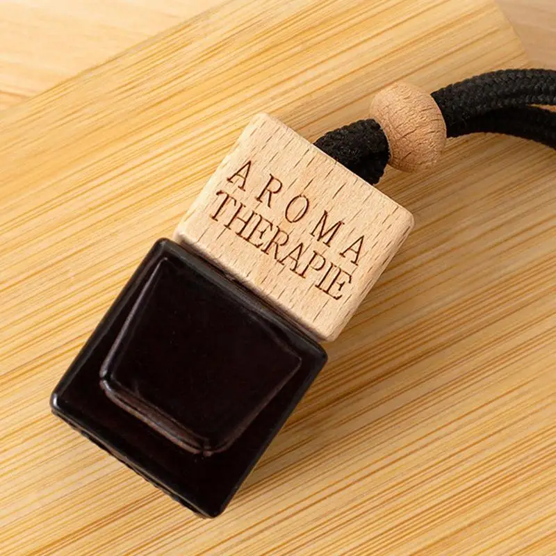 Car Air Freshener Diffuser Bottle Ornaments 8ml Auto Rearview Mirror Diffuser Perfume Pendant Fragrance Diffuser Empty Bottle