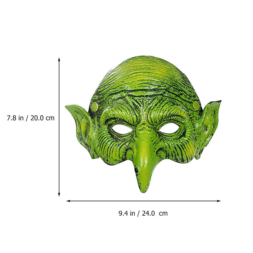 Witch Mask Ball Halloween Half Face Masks Party Favor Movie Prop Cosplay Horror Masquerade