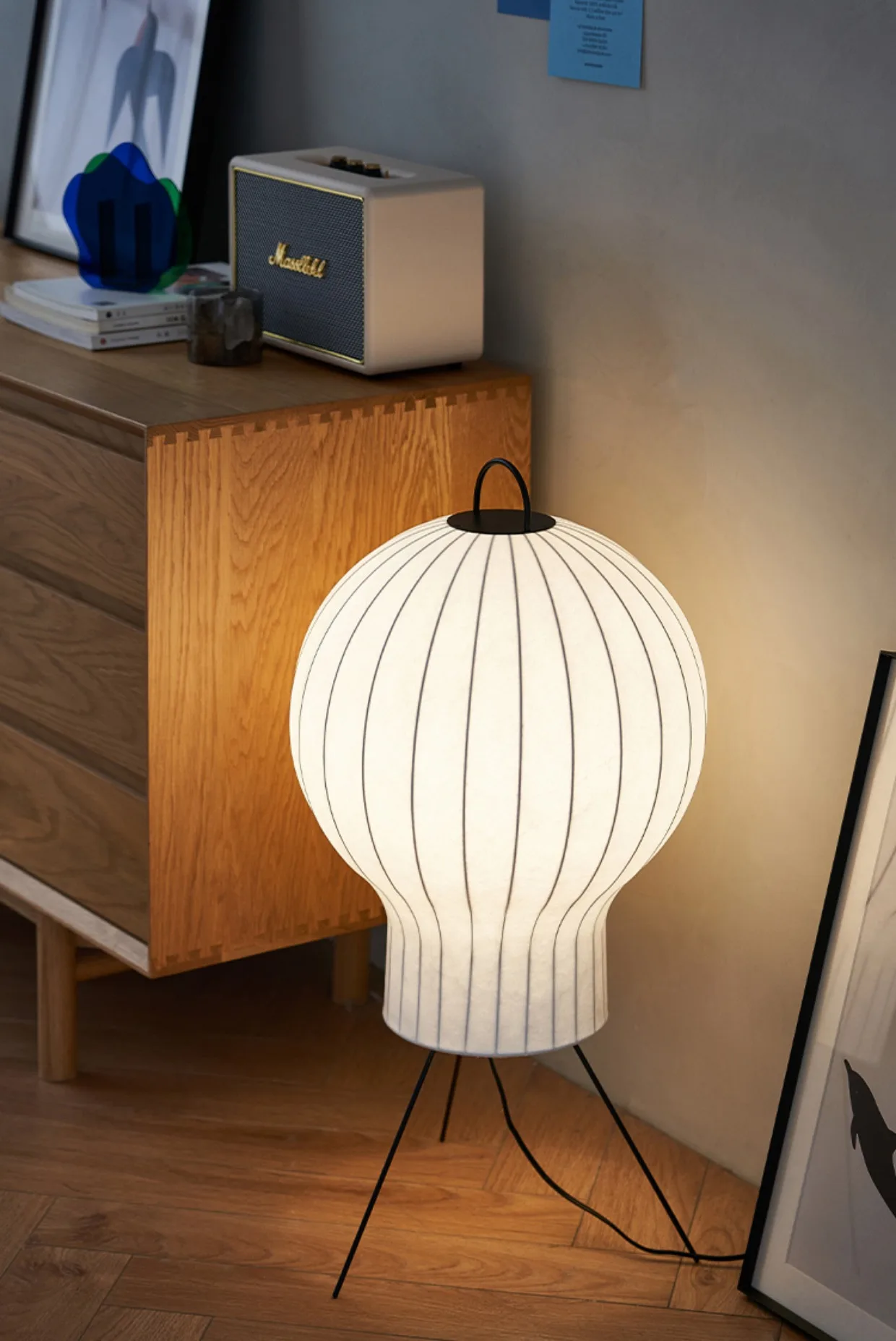 

Silk Floor Lamp Living Room Bedroom Dining Room Antique Style Bedside Lamp Ambience Light Decorative Night Lamp