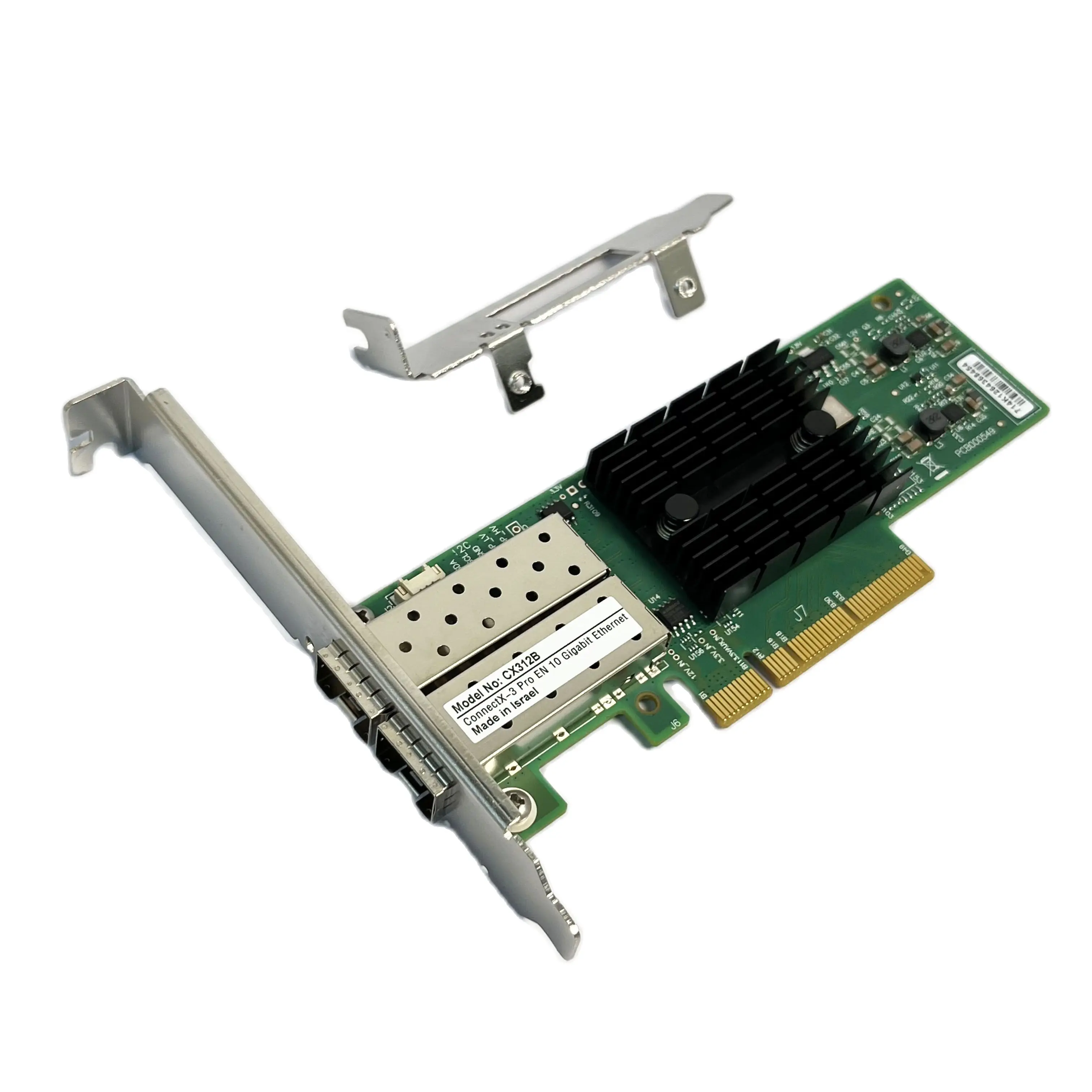 10Gbe Network Card CX312B 10G SFP Optic Fiber Module Mellanox ConnectX-3 Pro MCX312B-XCCT 10GbE Ethernet Card
