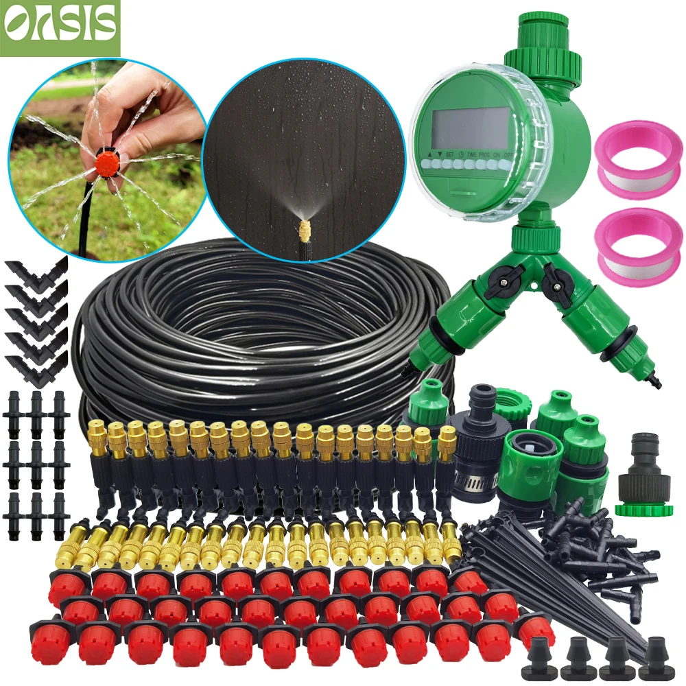 Oasis 550M Garden Micro Drip Irrigation Automatic Watering System Kit