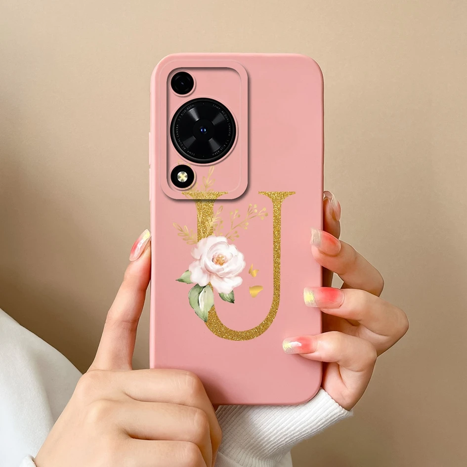 Elegant Floral Matte Silicone Phone Case - Soft Protective Bumper Cover