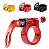 Bike Seat Post Clamp Quick Release Aluminum Alloy Bicycle Seatpost Saddle Lock MTB 31.8mm 34.9mm Cycling Accessories 2