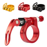Bike Seat Post Clamp Quick Release Aluminum Alloy Bicycle Seatpost Saddle Lock MTB 31.8mm 34.9mm Cycling Accessories 2