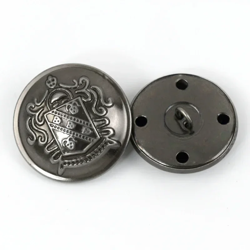 Mixed Large Metal Shank Buttons