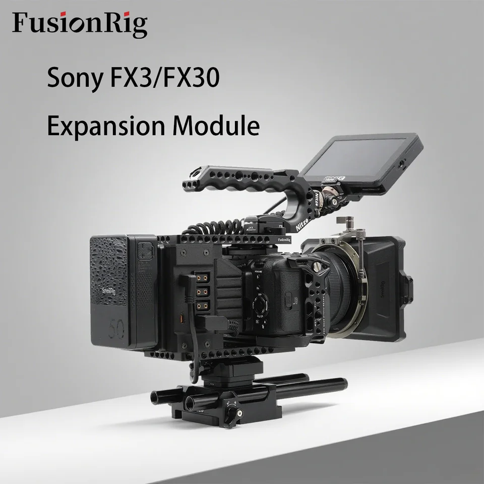 Sony FX3/FX30 カメラケージ拡張モジュール用 FusionRig - AliExpress 44