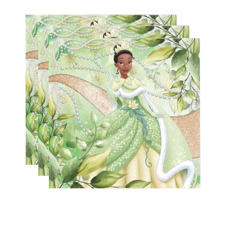 Party Supplies Birthday Party Supplies Disney The Princess And The Frog Tiana Princess Party Decoration Cup Plate Banner Girl Birthday Party Decor Baby Shower Supplies
