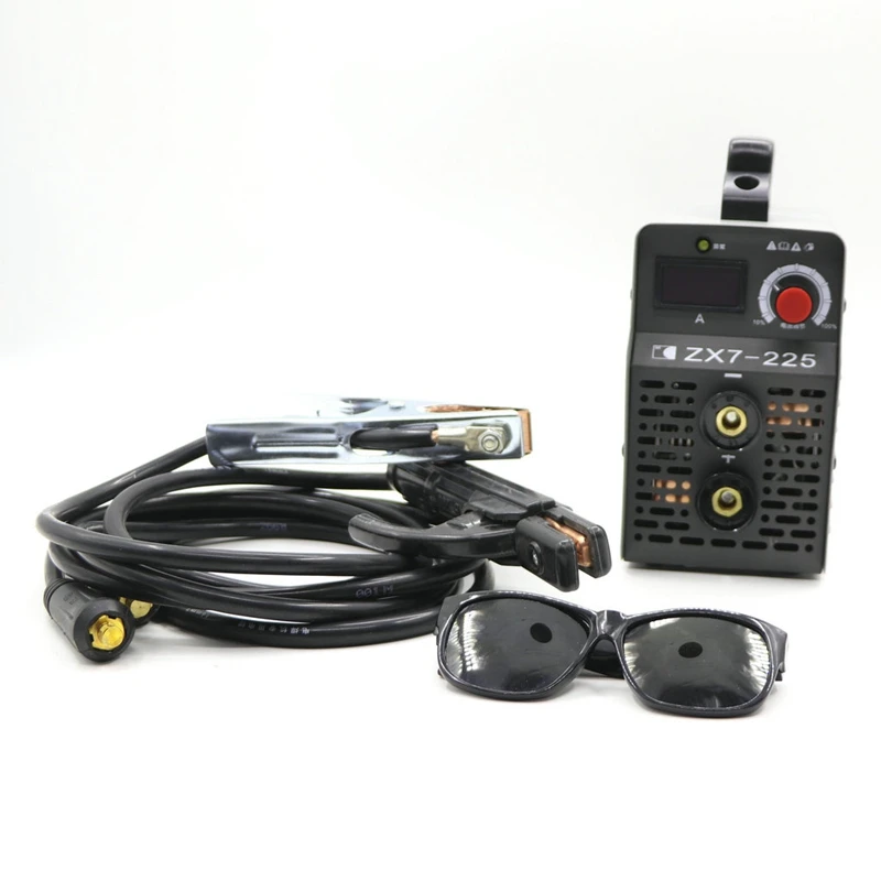 Mini household 220V welding machine manual welding DC micro inverter ZX7-225 machine 2.5-3.2 rod