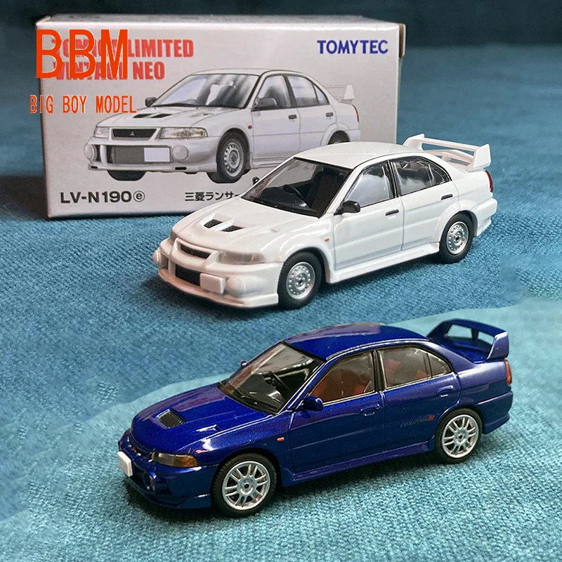

Die Cast 1/64 Scale Sports Mitsubishi EVO Simulation Alloy Car Model Toy Cars Collectible Static Ornaments Toys for Boys