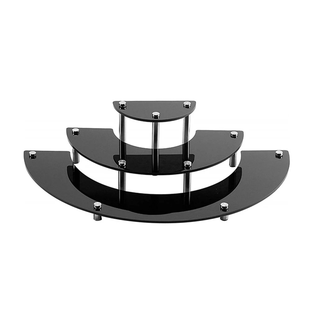 

Display Stand Cake Stand Elegant Design Layer Protective Film Unified Dessert Cake Display Stand Easy To Assemble