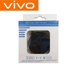 Compact Bluetooth 5.0 GPS Tracker - Anti - Lost Smart Finder for Pets, Kids, Bags, and Wallets (Deep Blue with box)