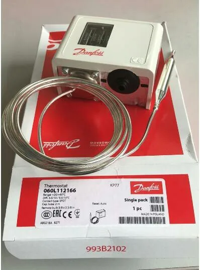 

KP77 060L112166 Genuine Danfoss Temperature Switch Temperature Controller Oil Temperature Controller