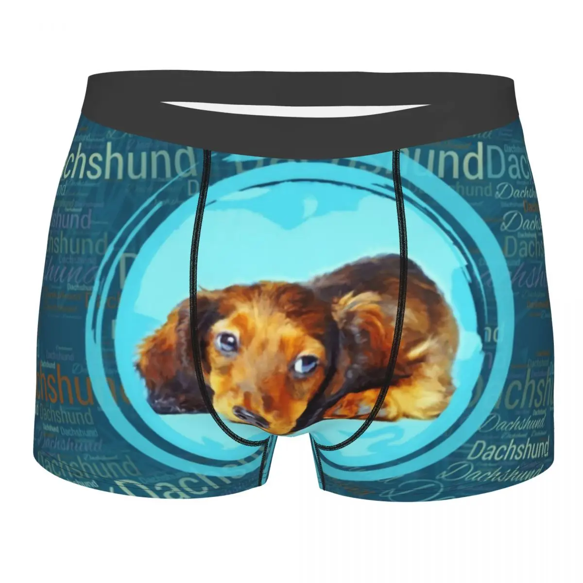 

Милая Длинная веревка в виде таксы, мужские сексуальные трусы с принтом под заказ