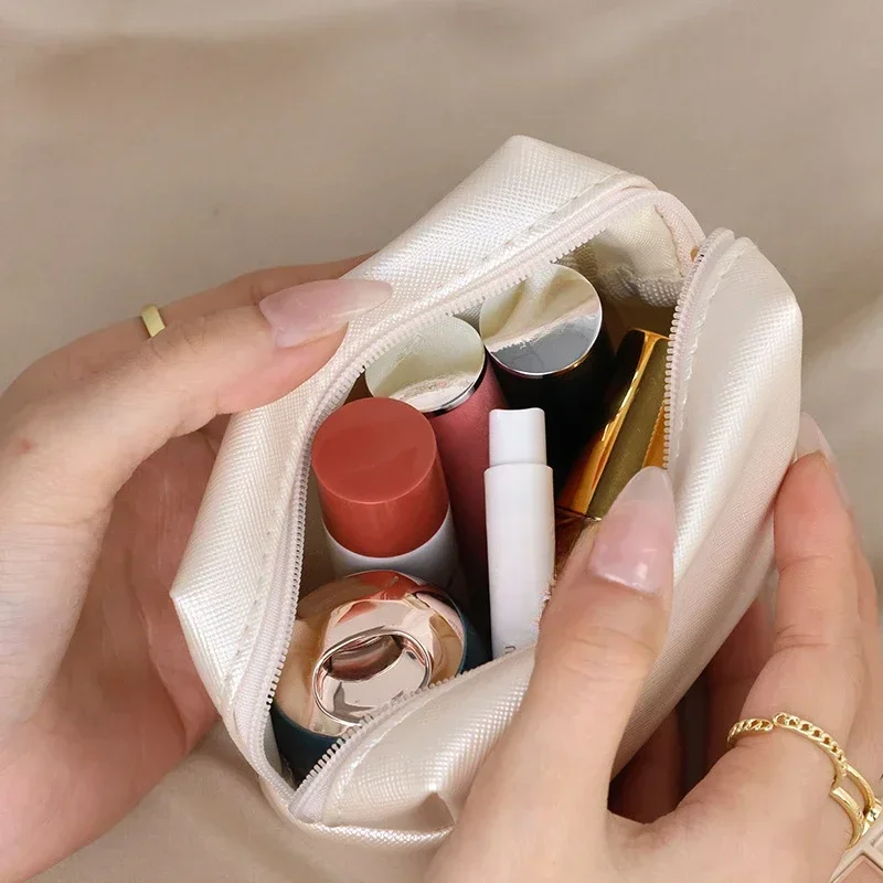 Women Portable Cosmetic Bag Mini Jewelry Bag Lipstick Fashion Storage For Travel Outdoor