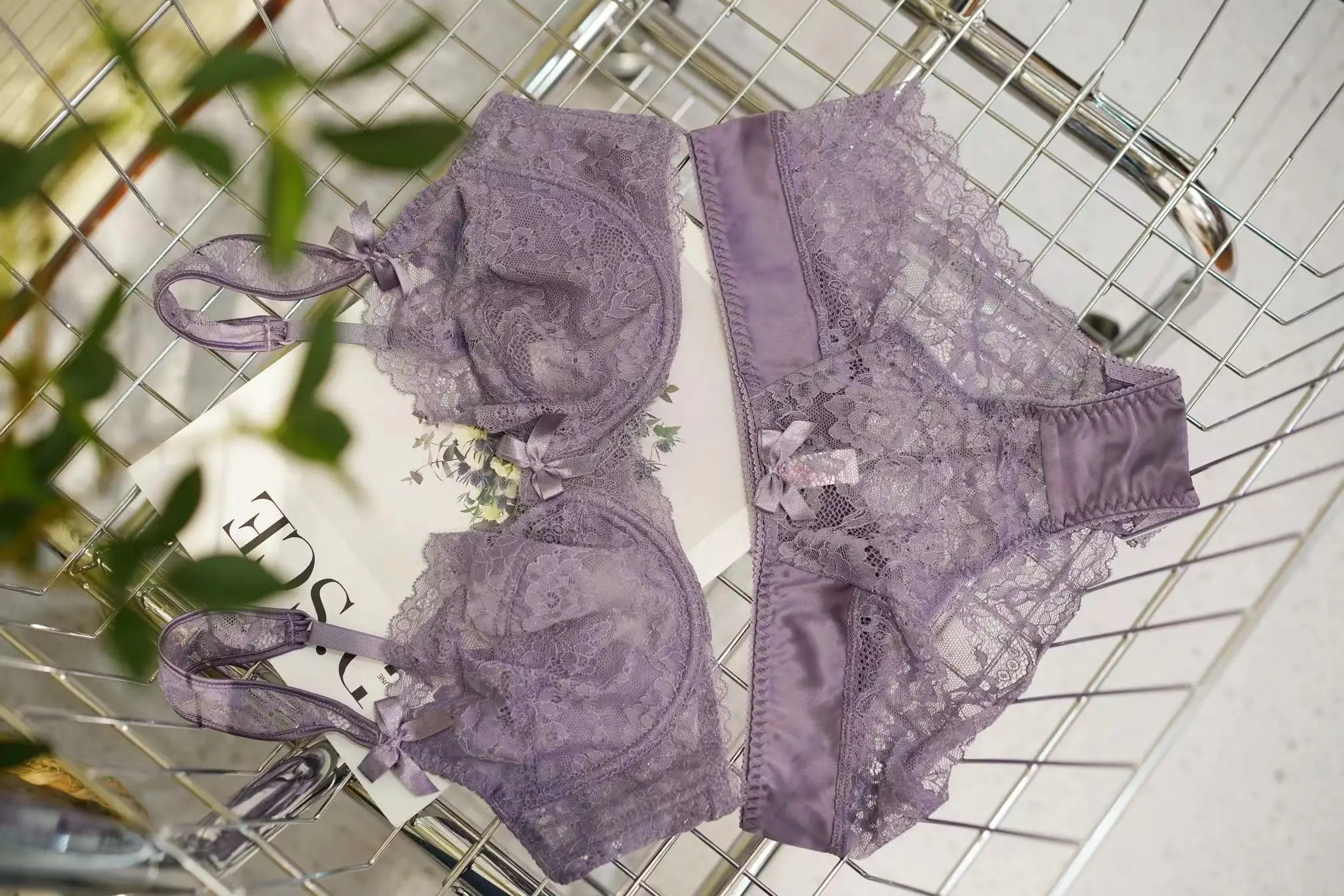 Logirlve Dessous Sexy Luxus Große Größe Bh Spitze Unterwäsche Set frauen Sexy Mädchen Bh Set Stickerei dessous Sets Für Frau – Detail 5