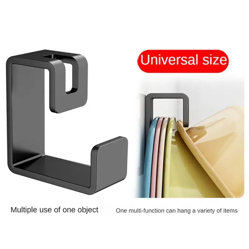

Stainless Steel Wall Hook Wall Mounted Strong Rack Punch-free Hook Door Sticky Hanger Holder Wash Basin Holder Kitche Bathroom