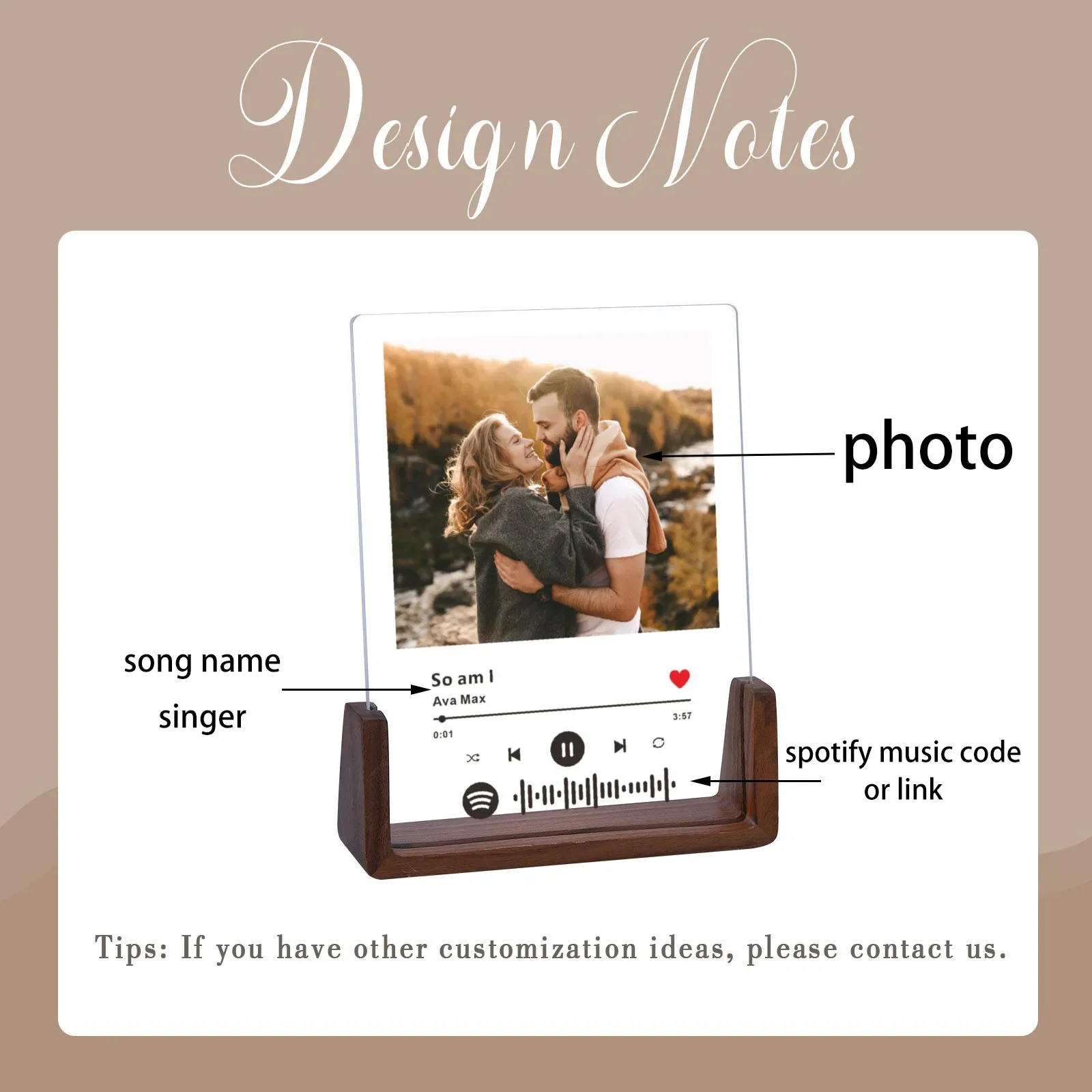 Customized Spotify Music Frame 2 | Customized Spotify Music Frame 2
