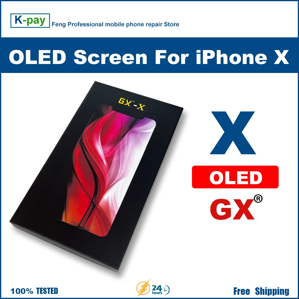 Pantalla iPhone X A1865, A1901 (GX Hard Oled) (REF 583) - Klicfon