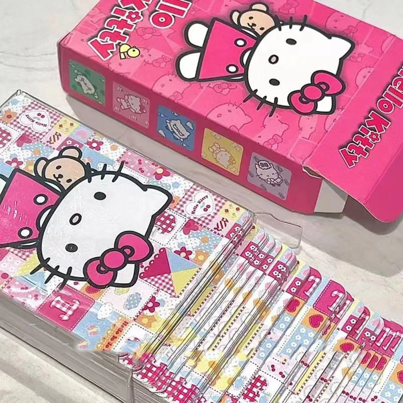 Sanrio 女の子のためのハローキティのカード 有名な流行のカード 漫画 柔らかくてかわいいゲーム 創造的なギフト Aliexpress
