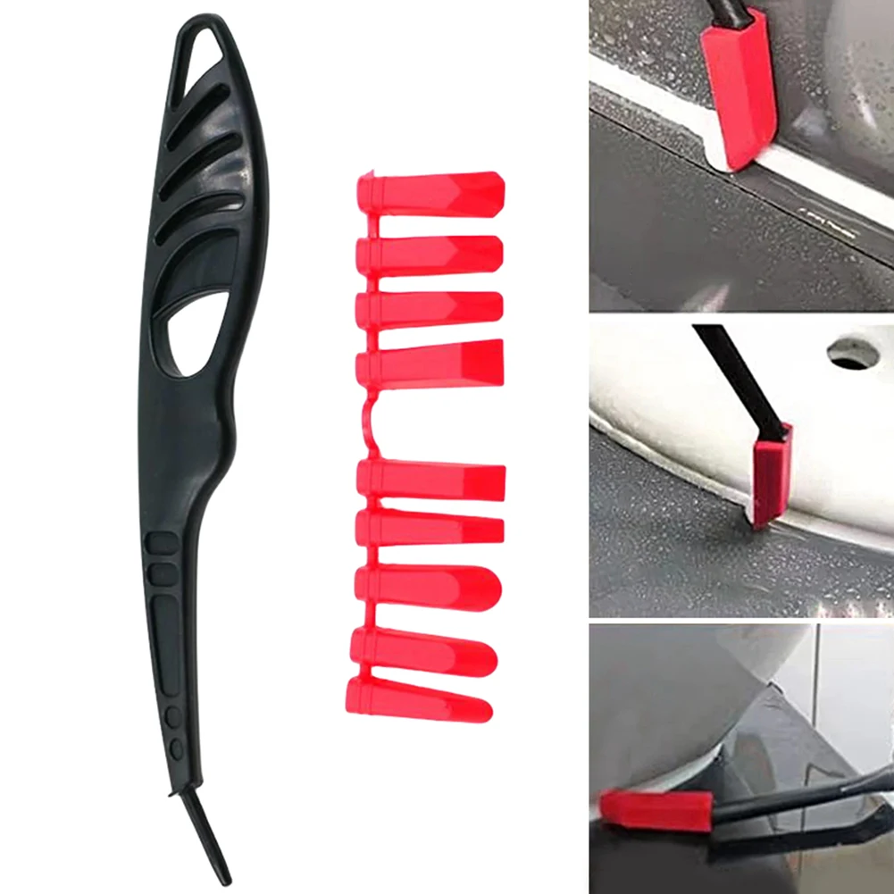 Glass Glue Angle Scraper Plastic Glass Glue Angle Remover Sealant Sealing Repair Tool for Window Ceramics Sink Shower Tile Joint