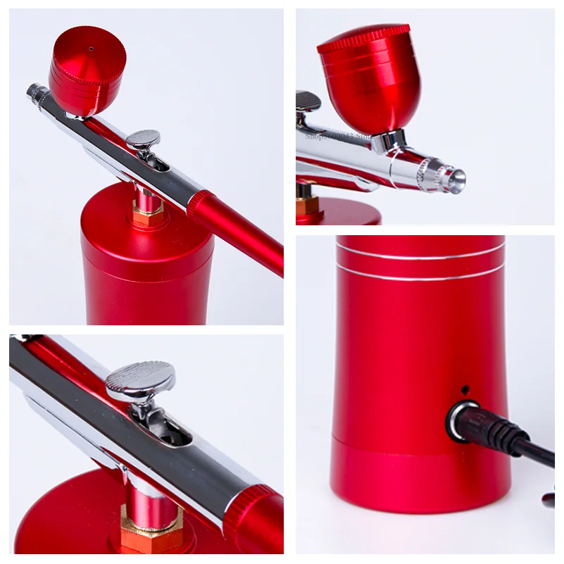 Portable Spray Glaze Pen Stainless Steel Watering Can Glazing Tool No Air Pump Pigment Spray Gun Coloring Tool 3