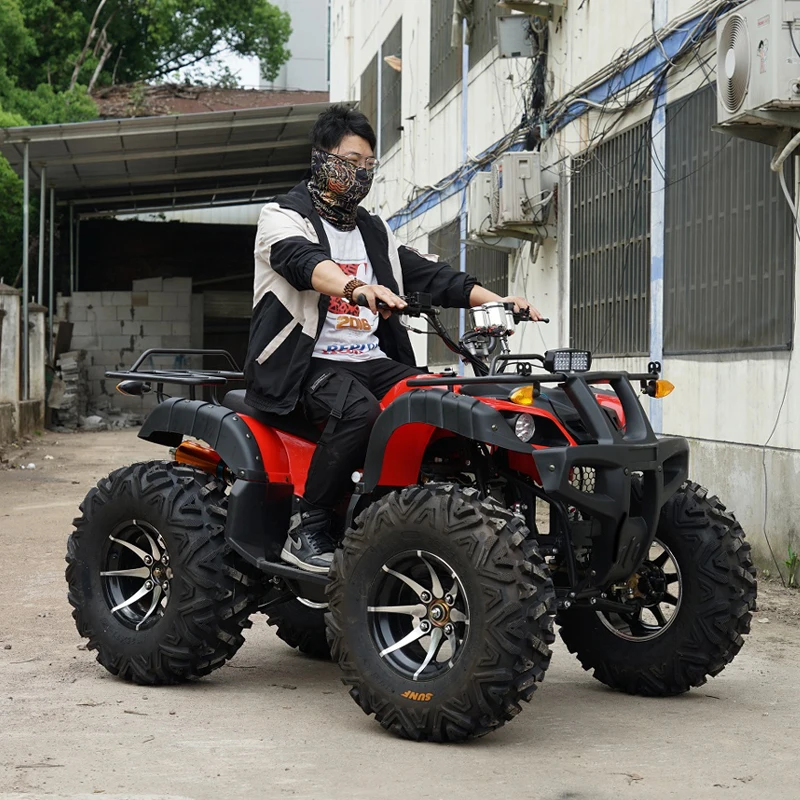 Four Wheel Off-road Go Kart Beach Bike Drive Automatic Transmission Motorcycle All Terrain ATV Outdoor Mountain Off-road