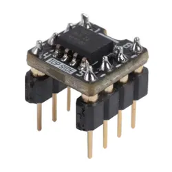Ultra - Low Distortion and Low Noise Dual Operational Amplifier, High Current DIP8 Plug (Black A)