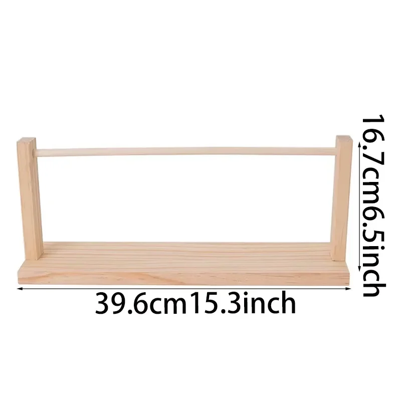 Solid Wood Ribbon Stand Yarn Storage Stand Ribbon Reel Home DIY Handmade Art Area Display sewing accessories,yarn storage bag,yarn storage organizer