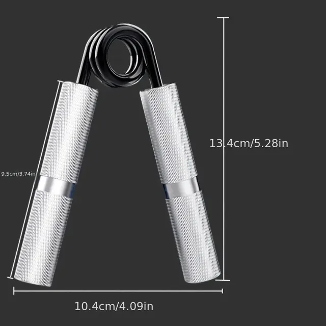 Aluminum Hand Grip Gym Fitness Finger Exerciser Arm Strength Trainer Muscle Recovery Rehabilitation Developer Gripper 3