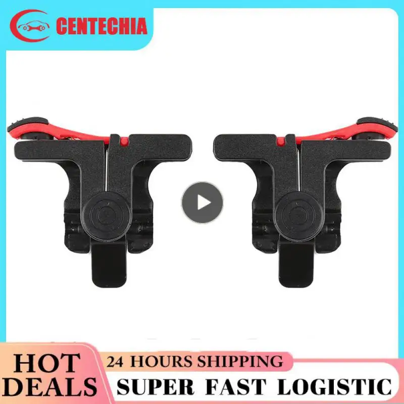 Leggero Portatile A Pair Shooter Controller Telefono Estensibile Gamepad Trigger Fire Button Aim Key L1R1 Shooter Controller