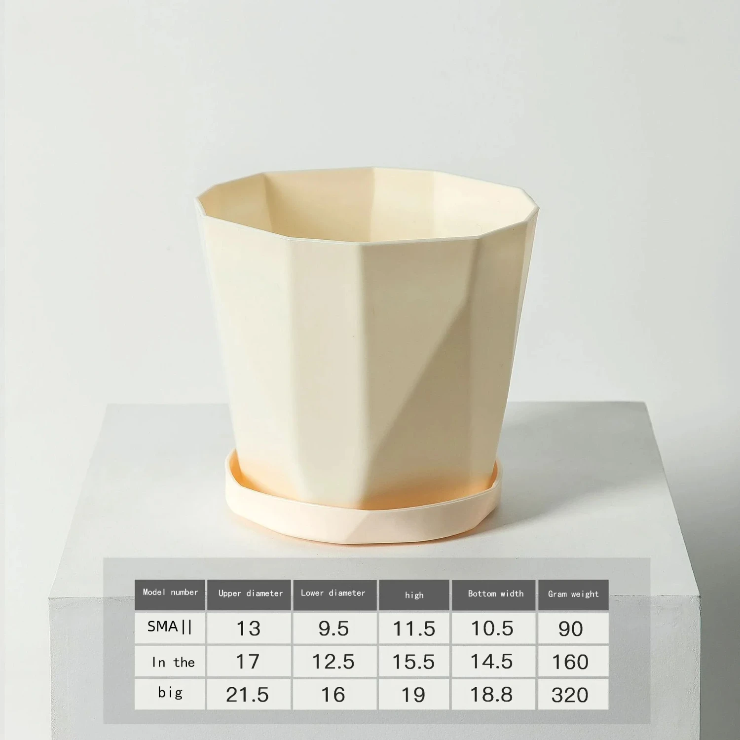 Large Plastic Flower Pots – Indoor & Outdoor 5