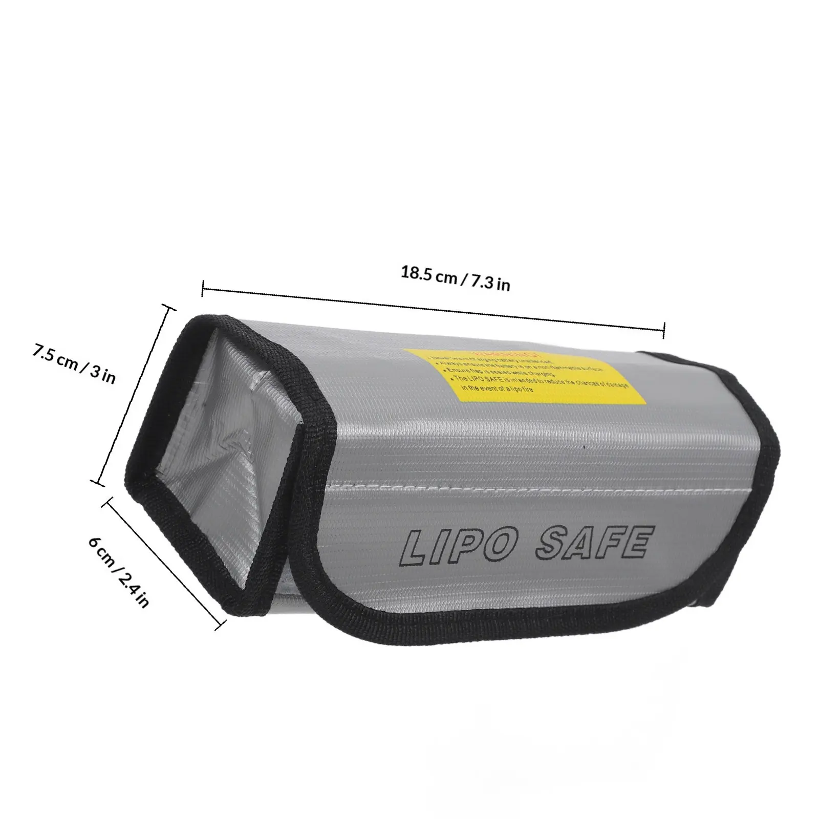 리포 방화 보호 가방 고온 방지 충전식 보관 파우치 안전 리포 가방 방화