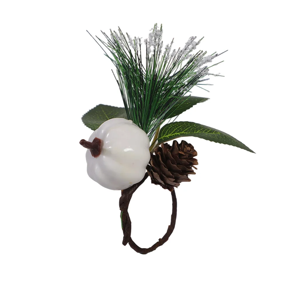 Christmas Napkin Buckle Napkin Holder Versatile Napkin Rings for 2026 New year Dinner Table Decor Christmas Supplies
