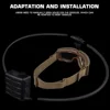 Tactical Goggles Defogger Outdoor Hunting Shooting CS Airsoft Games Goggles AntiFog Unit Adjustable Wind Speed Defogging Fan Kit 3