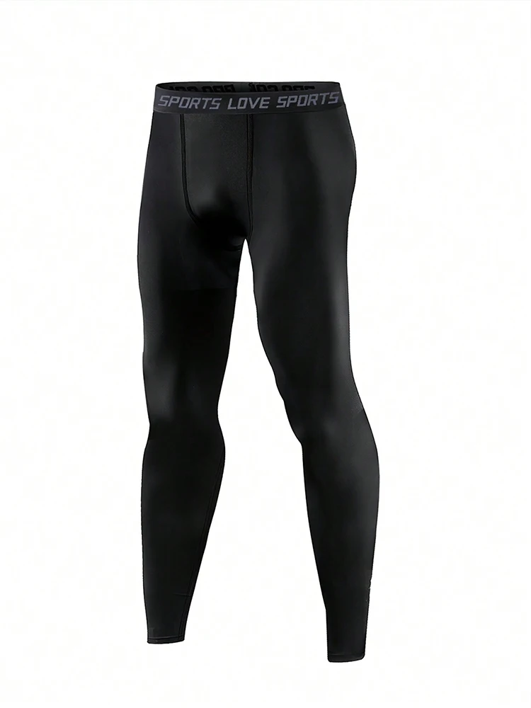 سراويل ضيقة رياضية للياقة البدنية عالية التمدد للر...