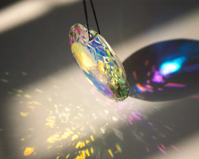 Attrape-Soleil,icyant Attrape-rêves En Cristal Suspendus De Prisme De - 7
