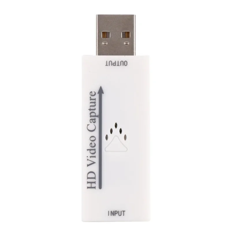 비디오 캡처 카드 USB 2.0 비디오 그래버 레코드 박스, PS4 게임 DVD 캠코더 HD 카메라 녹화 라이브 스트리밍