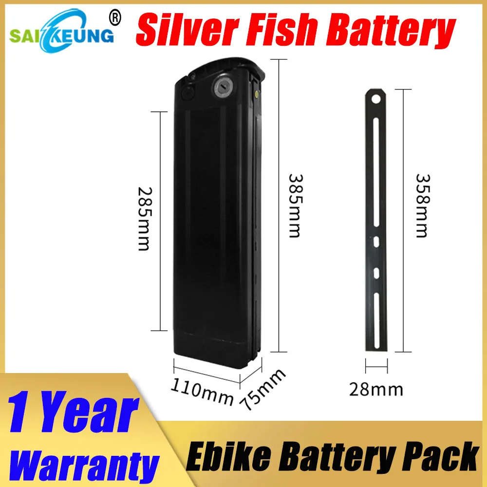 Silverfish 36v 16ah 23ah 30 40 50Ah Lithium Battery Titanate Frame Fahrrad EBike Accu Electric Bicycle 150-3000w Bafang Batterie
