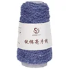 100g/ball Sequin Yarn Hand Knitting Threads Shiny Sequins Diy Lace Crochet Thread Wholesale Dropshipping Needlework 5