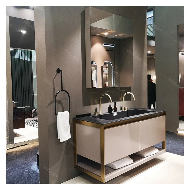 style double sink bathroom vanity