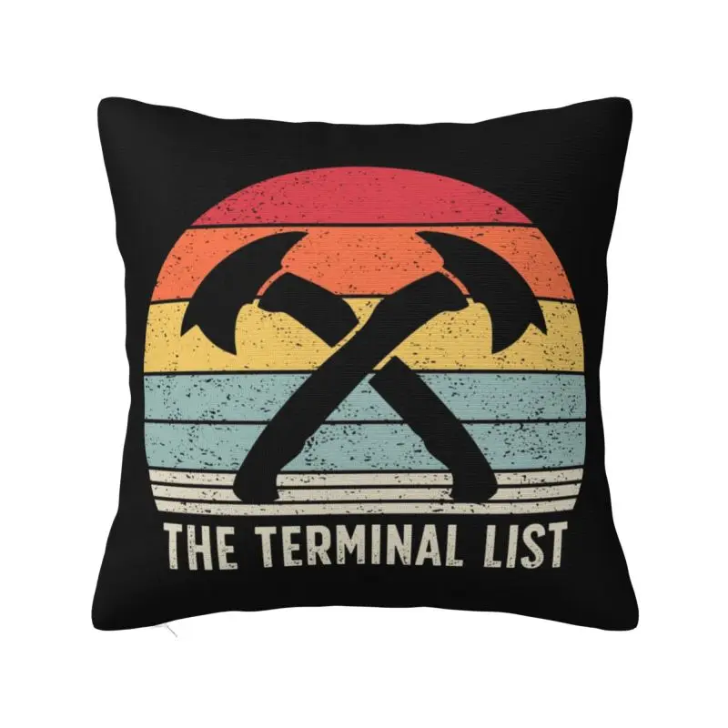 

Modern Retro The Terminal List TV Show Cushion Cover Soft Pillow Case Bedroom Decoration For Living Room