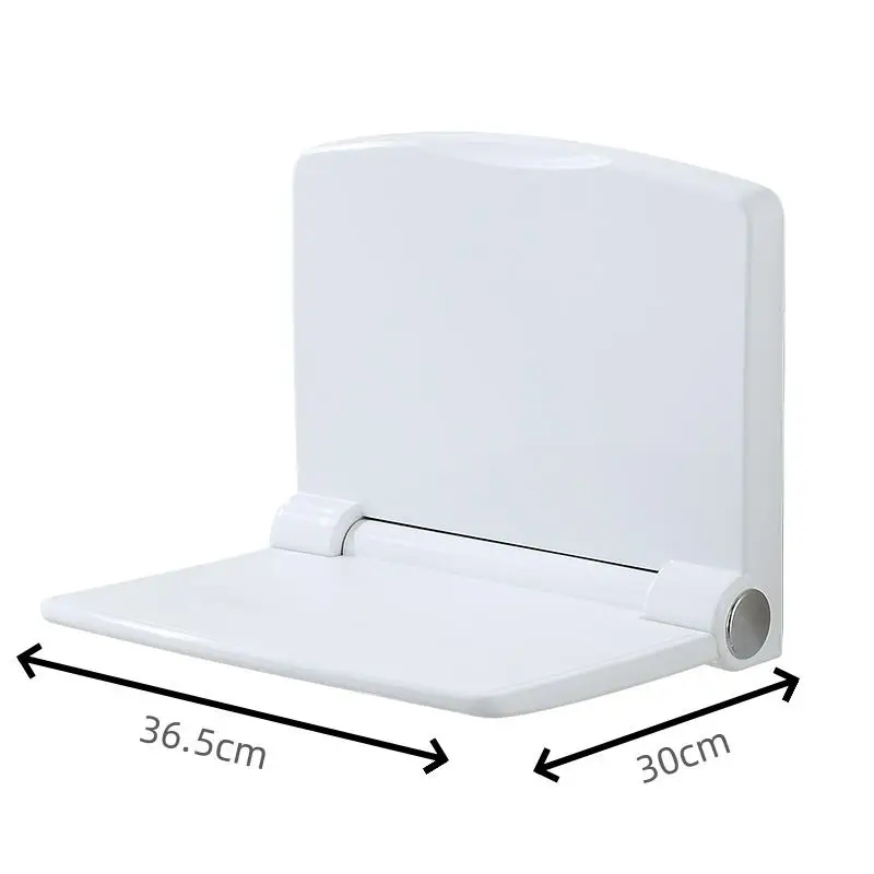 Wholesales Waterproof Bath Seat Wall Mounted Bathroom Folding Shower Seat For Disabled 2