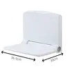 Wholesales Waterproof Bath Seat Wall Mounted Bathroom Folding Shower Seat For Disabled 2