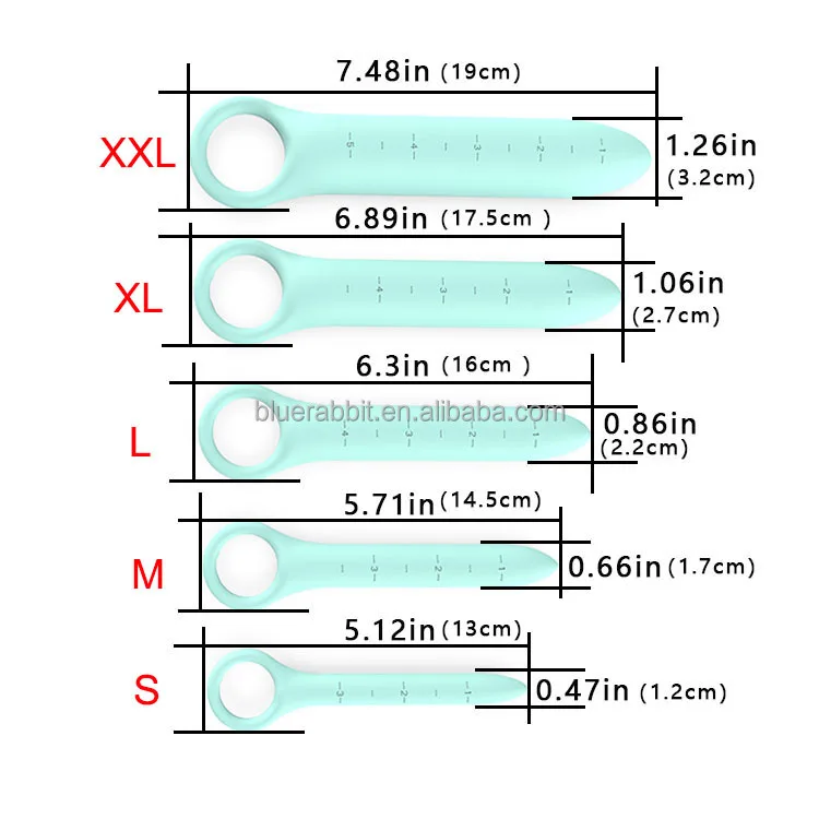 GF Women Pelvic Floor Exerciser Female Anal Plugs Tool Guasha Silicone Pelvic Floor Muscle Dilator Trainer Set
