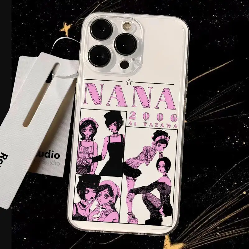 Cool Girl Oosaki Nana Japanese Anime Transparent Phone Case