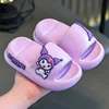 Sanrio Children's Slippers Summer Cute Cartoon Kuromi Boys and Girls Non Slip Soft Soled Indoors and Outdoors Beach Shoes 4