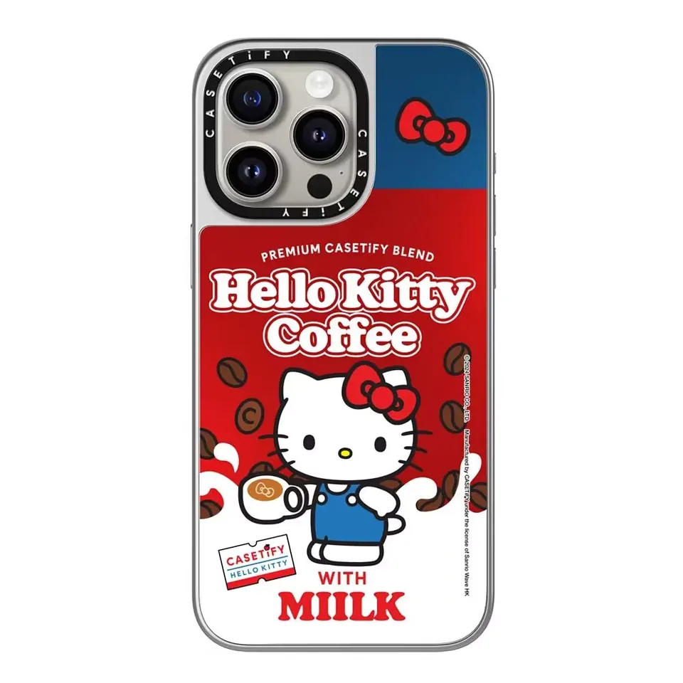 Hello Kitty Iphone 16 Promax Phone Case With Mirror Finish