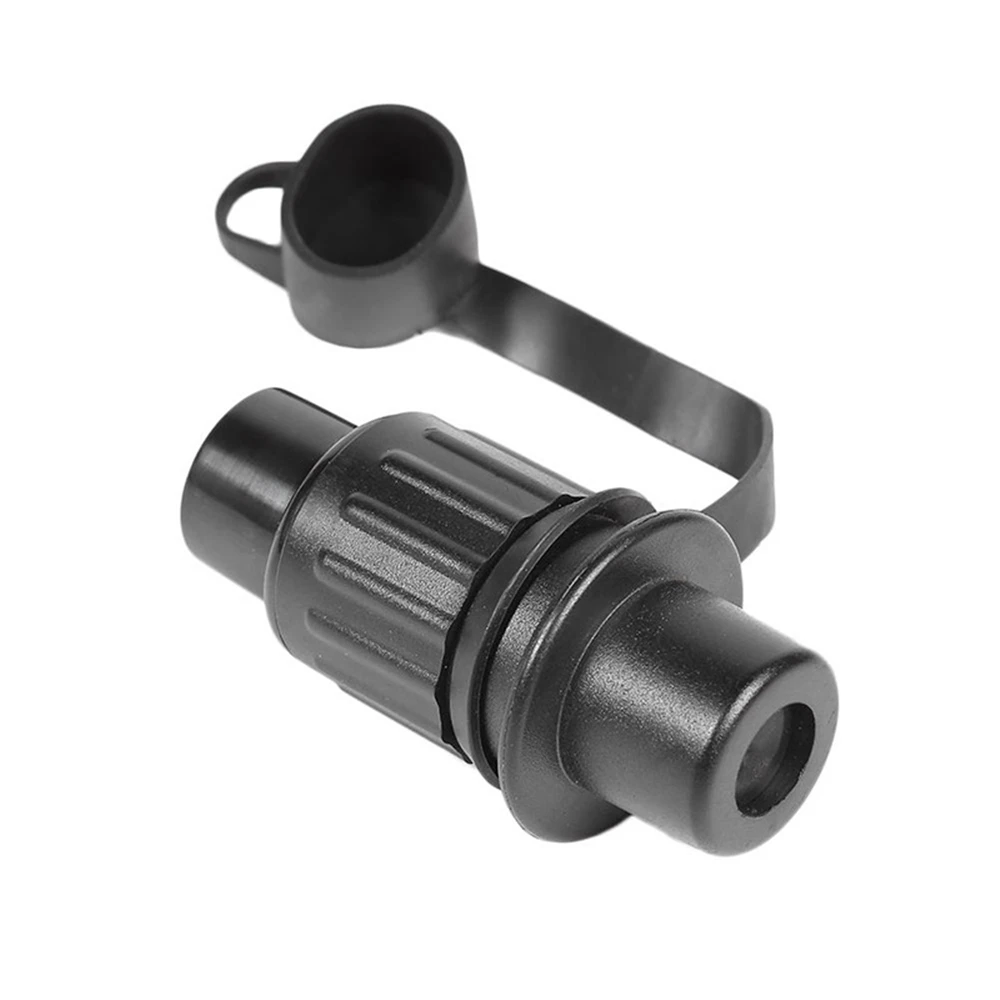 3 Pin 12V Cable Connector Waterproof Plastic and Metal Silicone Rubber Gasket Plug Replacement for Caravan Truck