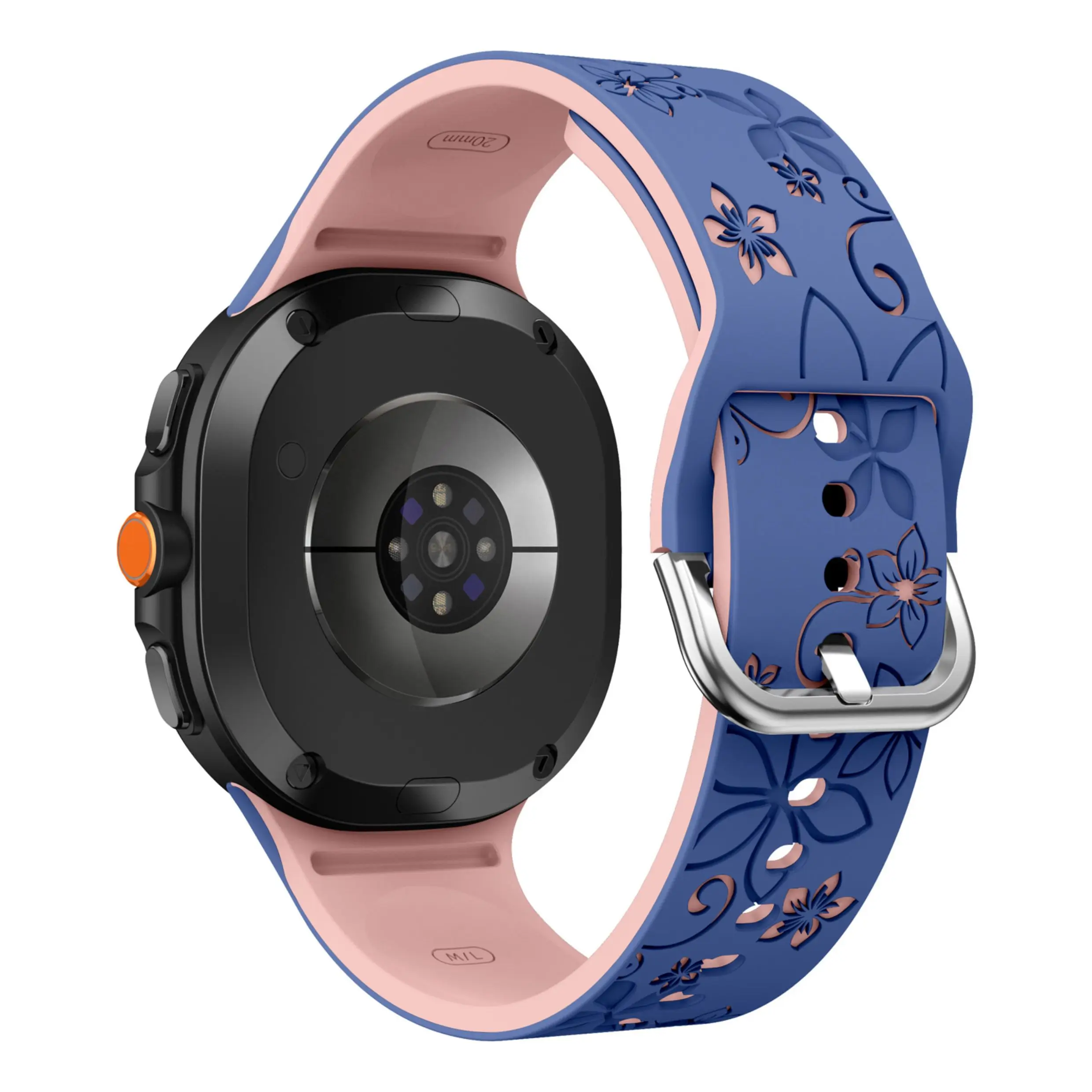Engraved Silicone Band for Galaxy Watch - No Gaps Strap