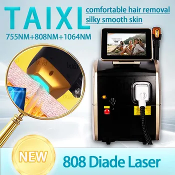 2025 new diode ND: YAG laser hair removal device with 3 wavelengths and 3500W power painless permanent laser for rapid hair rem 1